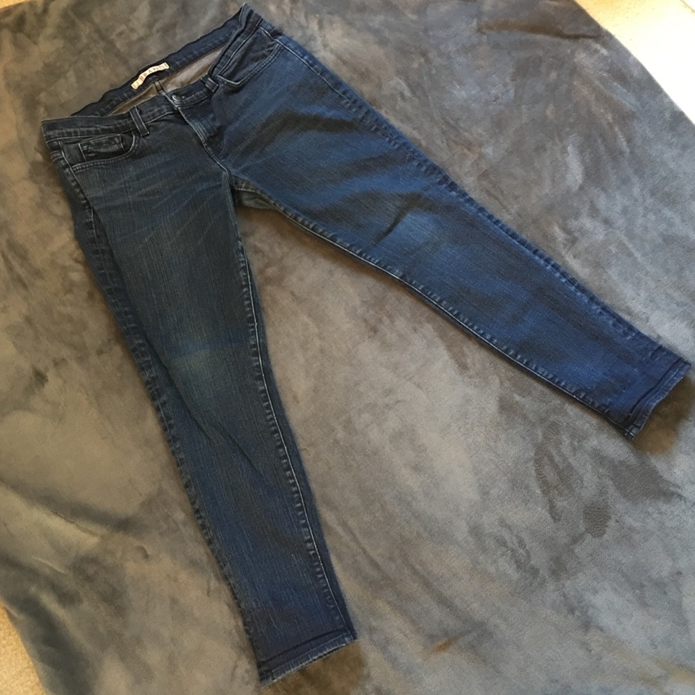 JBRAND cropped skinny jeans mid-rise